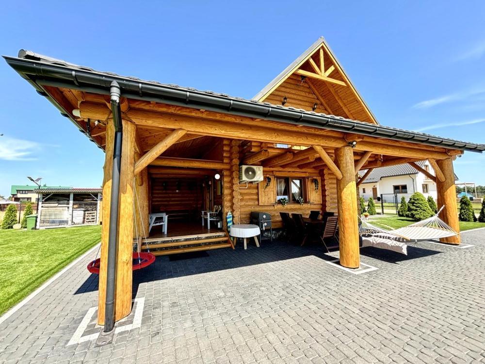 Dom Wakacyjny Zloto Polnocy Na Wylacznosc, Parking, Plac Zabaw, Tarasy Karwienskie Bloto Exterior photo